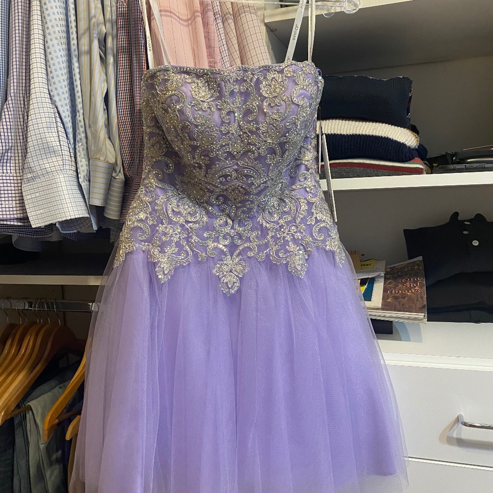 Special occasion lavender dress size 0